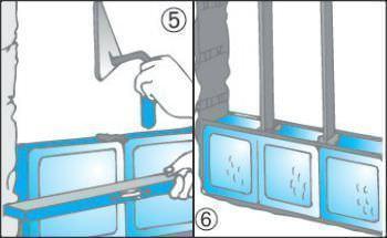 Inserire rinforzi in metallo
